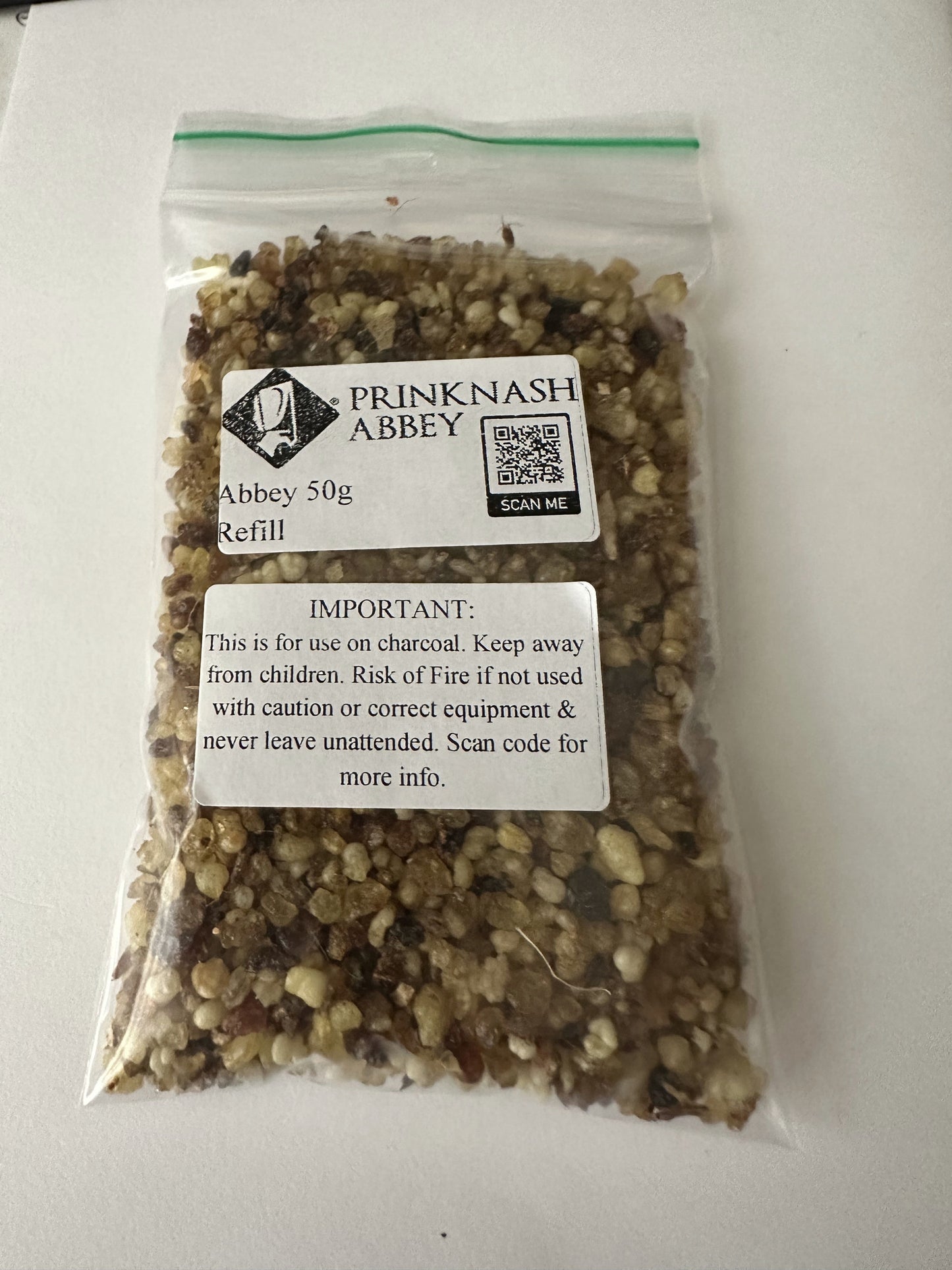 6 x 50g Refill Bags Genuine Prinknash Abbey Resin Incense - CritchCorp Retail & Wholesale
