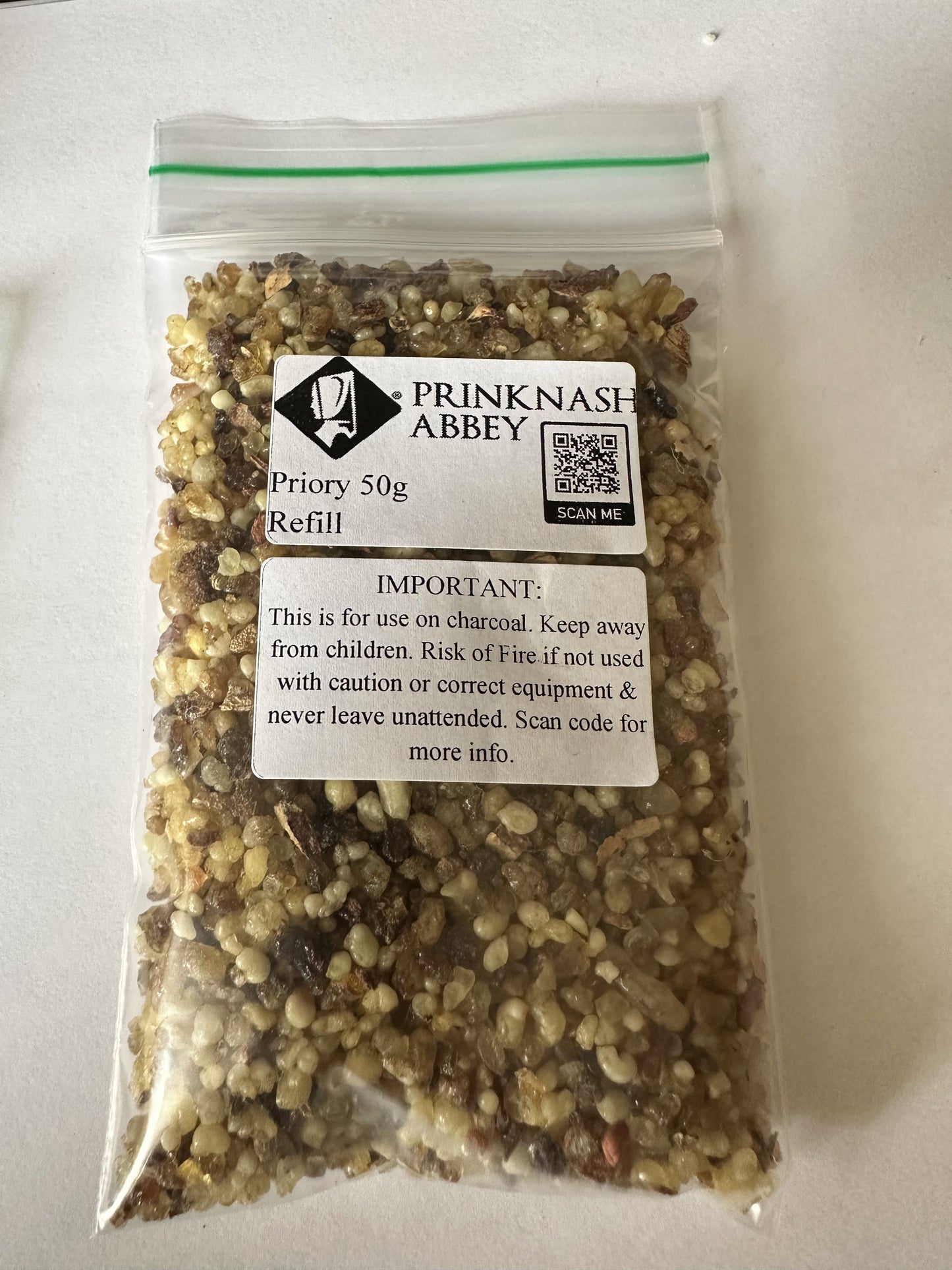 6 x 50g Refill Bags Genuine Prinknash Abbey Resin Incense - CritchCorp Retail & Wholesale