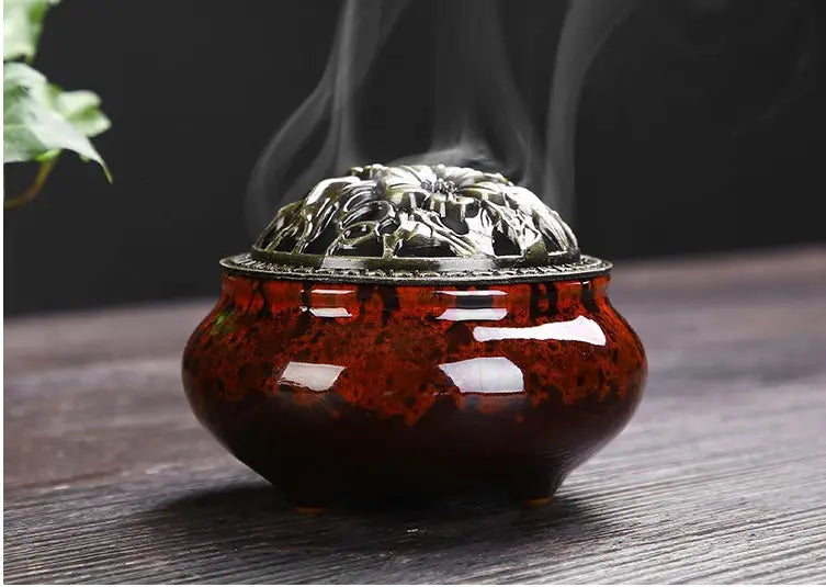 Complete Incense Starter/Gift Set - Pack 3 (6x Incense, Coal, Burner, Multifunction Tongs) - CritchCorp Retail & Wholesale