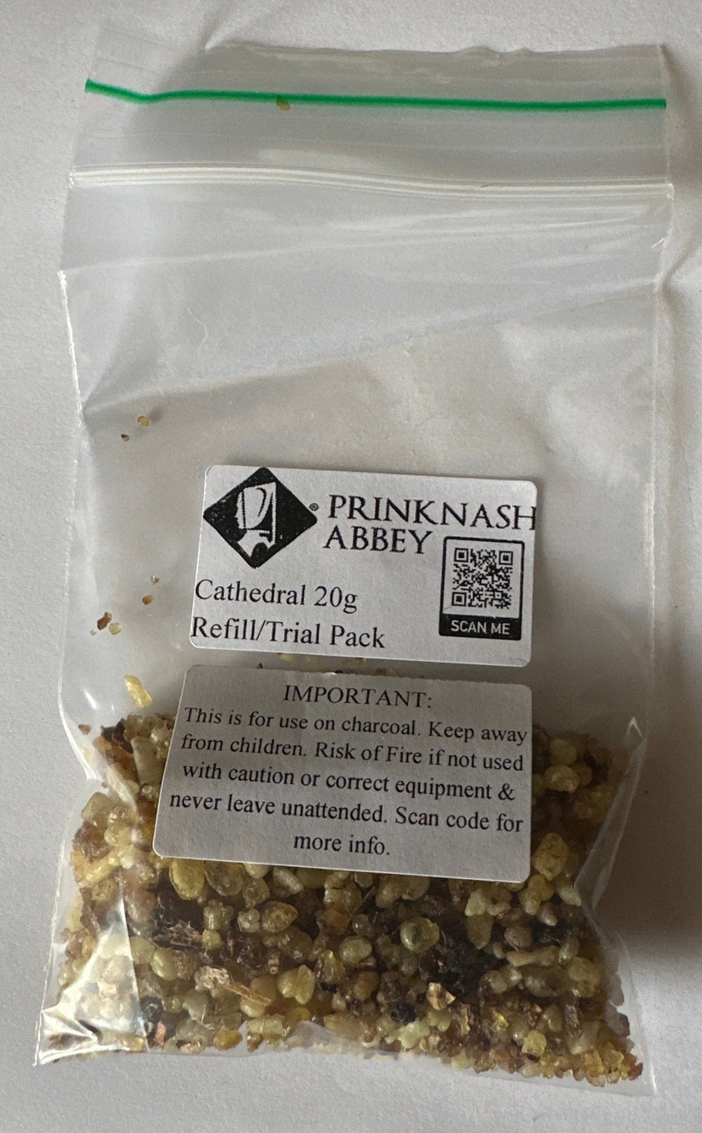 Prinknash Abbey 20g Trial Pack Resin incense Cathedral Blend