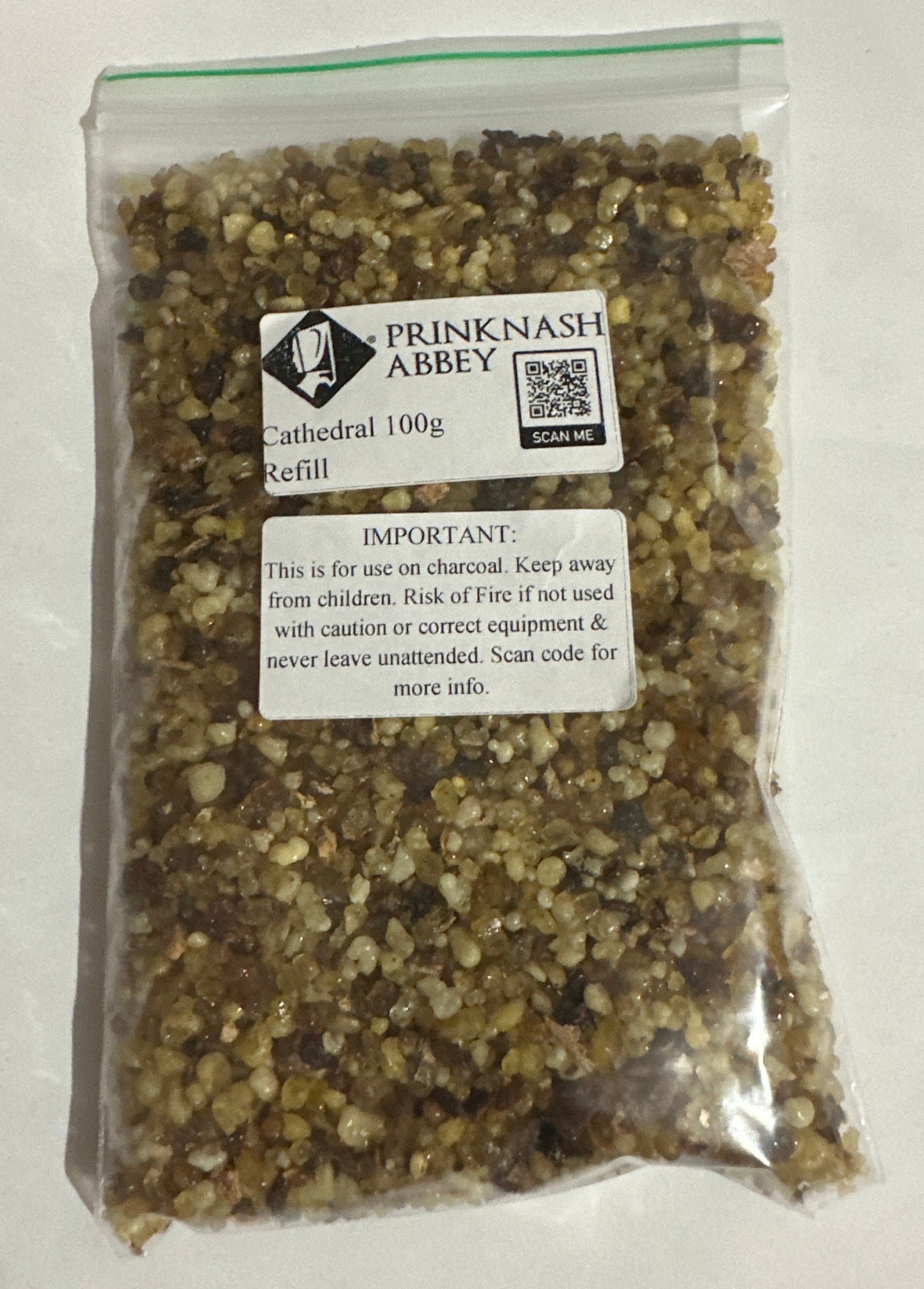 Prinknash Abbey 100g Resin Incense Refill Bag - Cathedral Blend