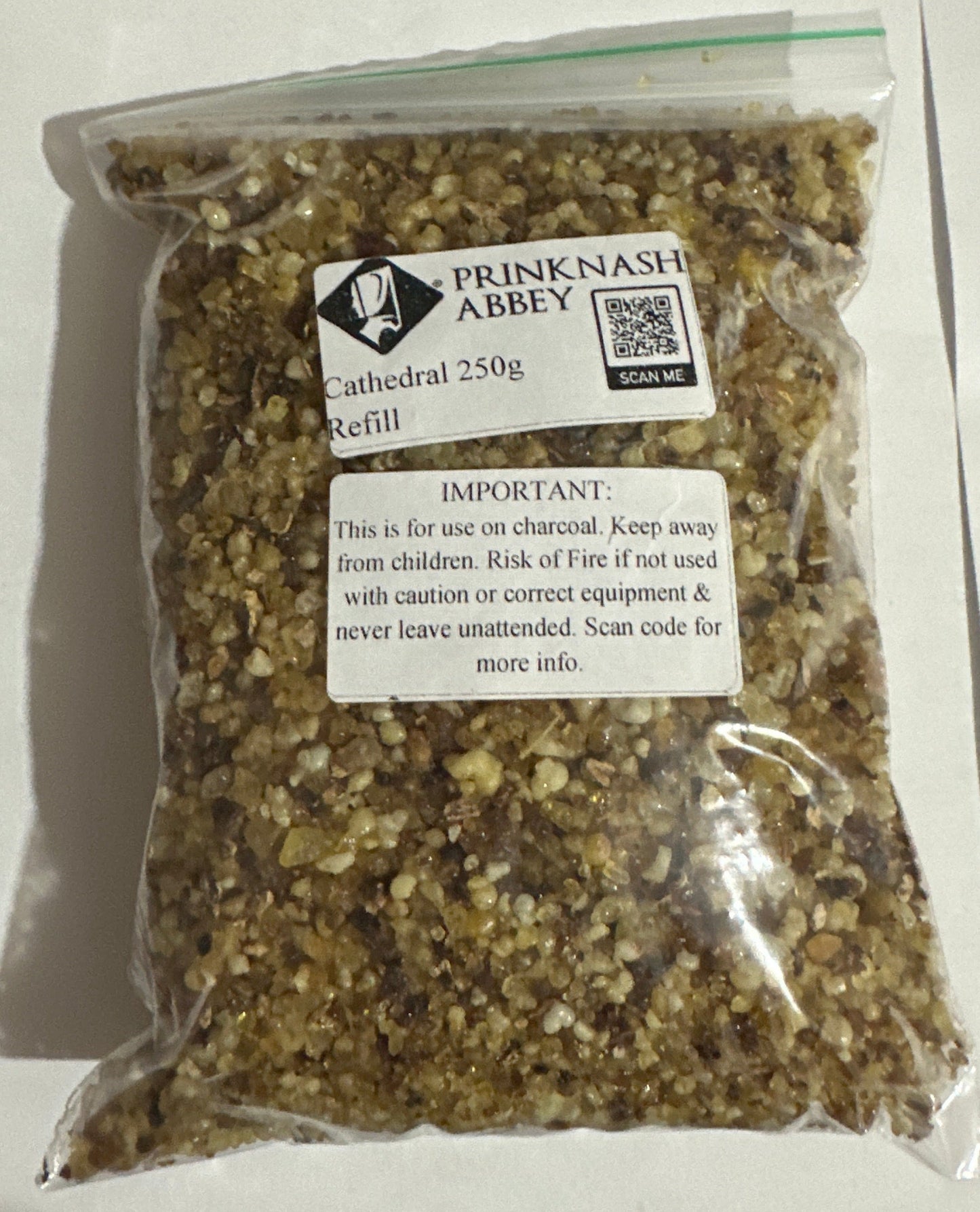 Genuine Prinknash Abbey Resin Incense Refill Bag Cathedral Blend