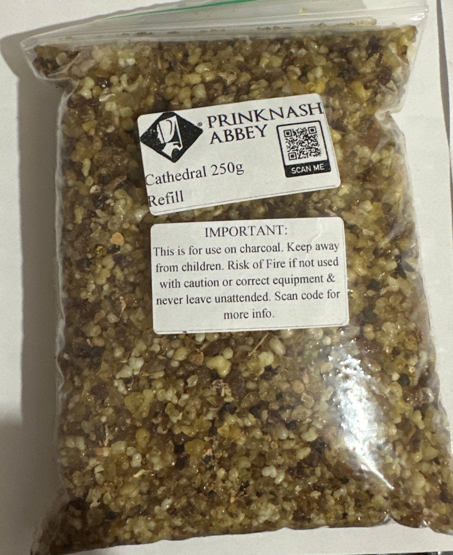 Prinknash Abbey 250g Resin Incense Refill Bag - Cathedral Blend