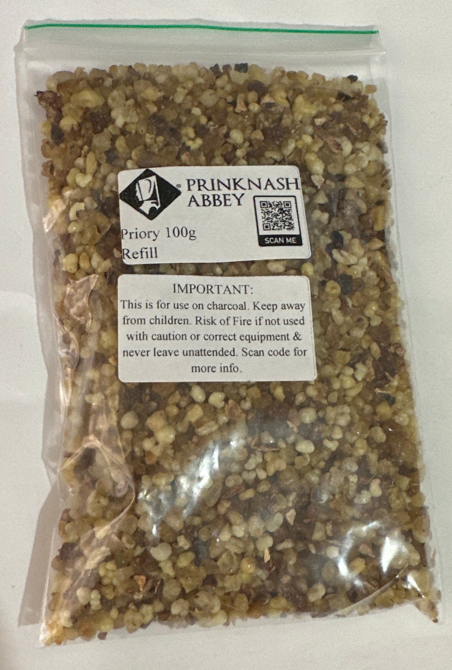 Prinknash Abbey 100g Refill Bag Resin Incense Priory Blend