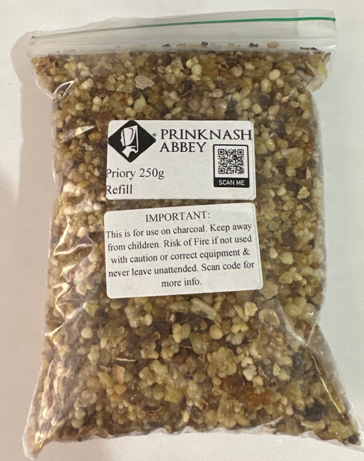 Prinknash Abbey 250g Refill Bag Resin Incense Priory Blend