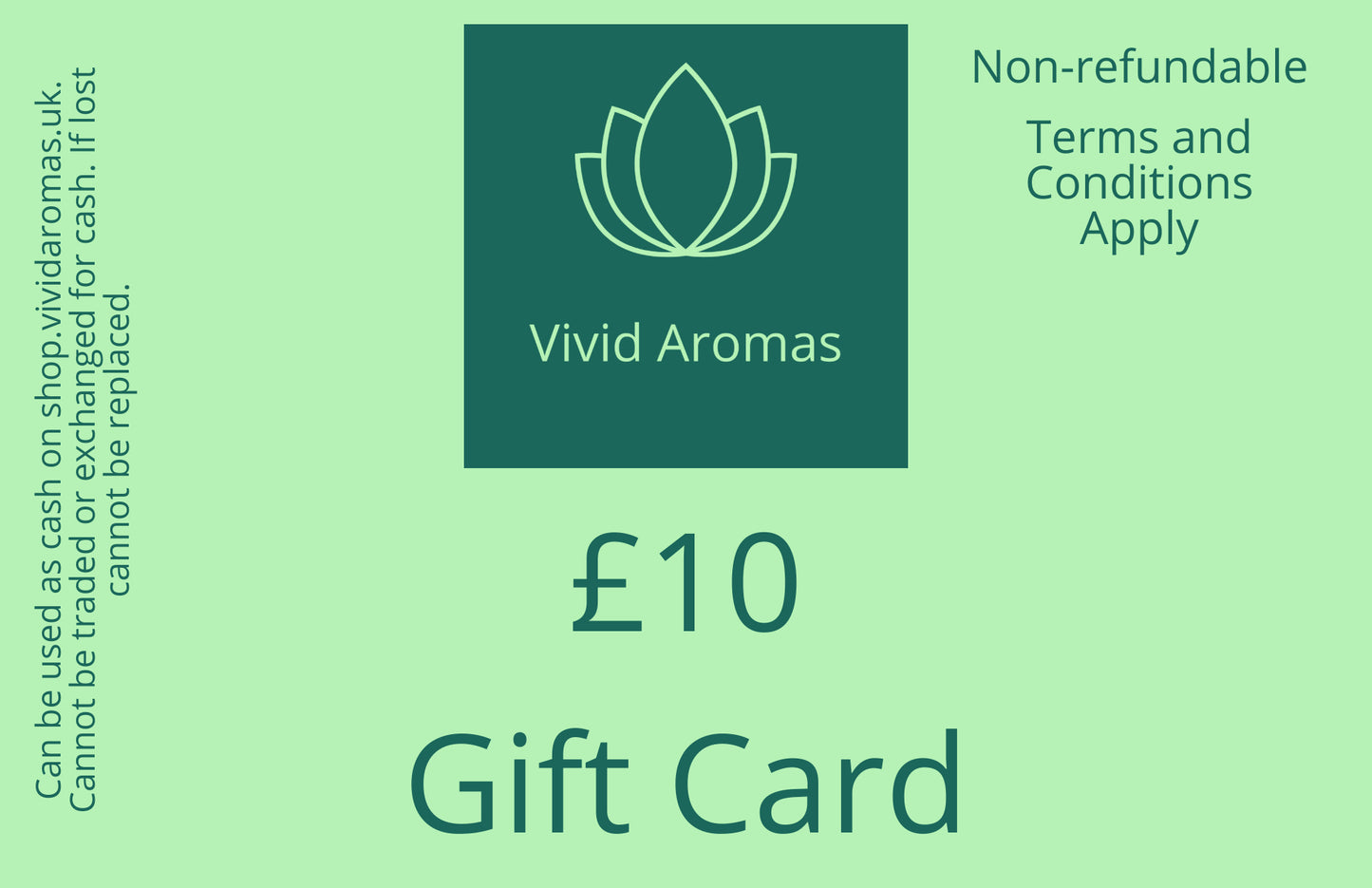 Vivid Aromas Gift Card