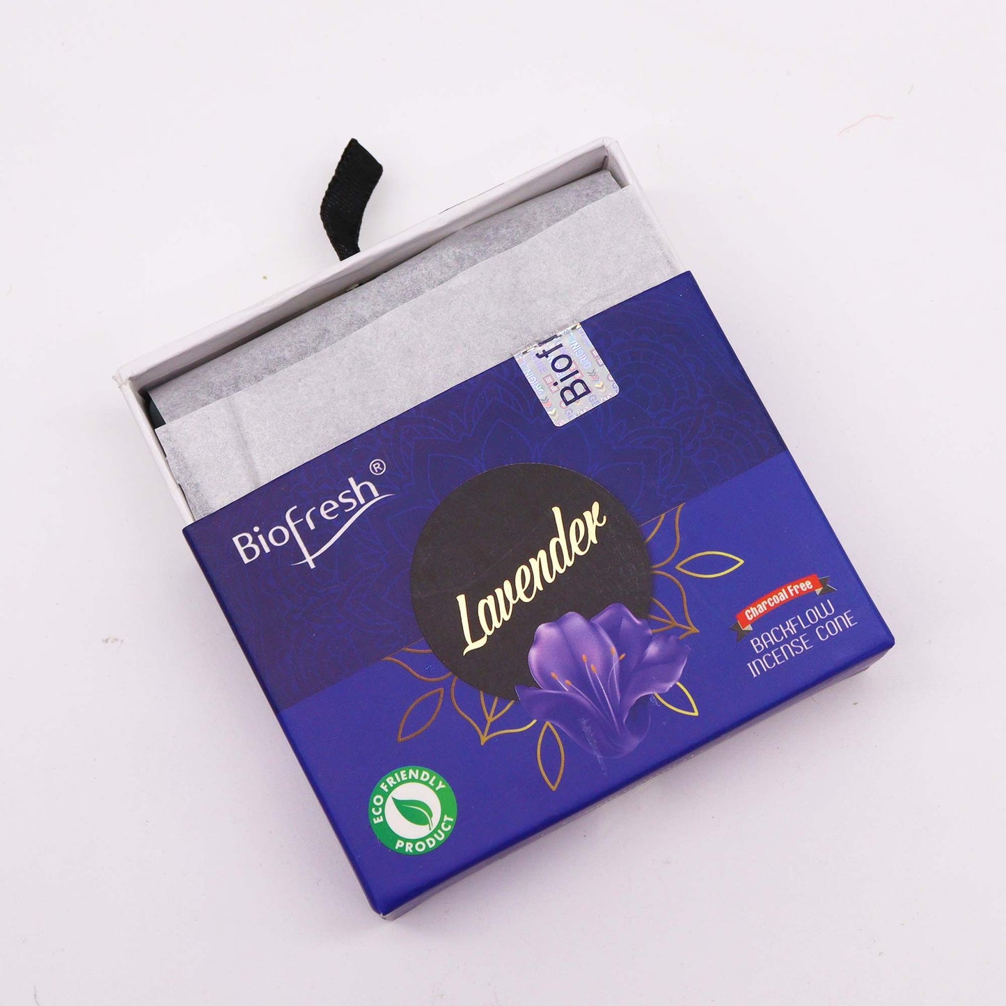 Biofresh Backflow Incense Cones - Lavender - Vivid Aromas UK