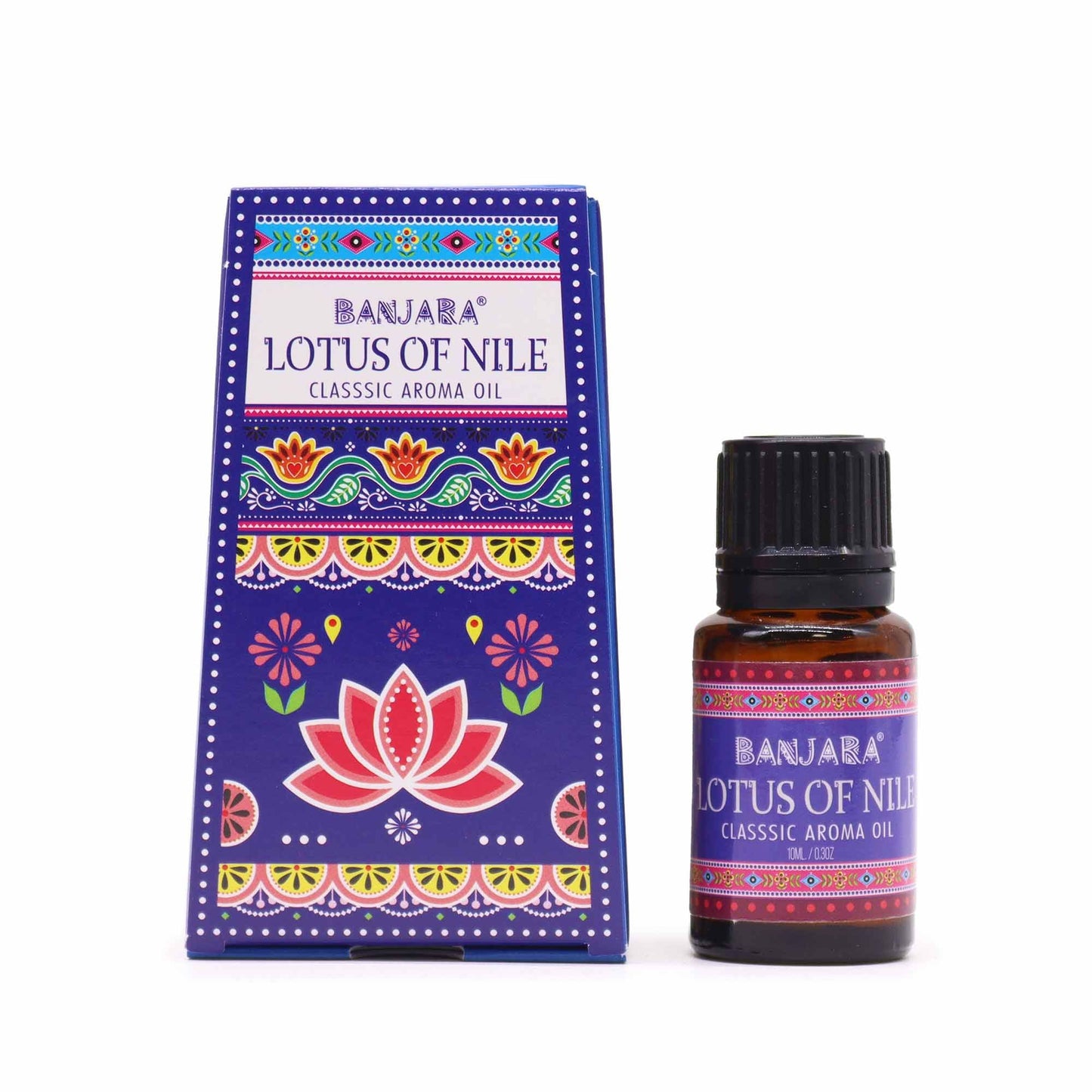 Banjara Indian Fragrance Oil 10ml - Lotus of the Nile - Vivid Aromas UK