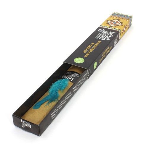 Tribal Soul Incense Sticks- Sweet Grass + Cedar - Vivid Aromas UK