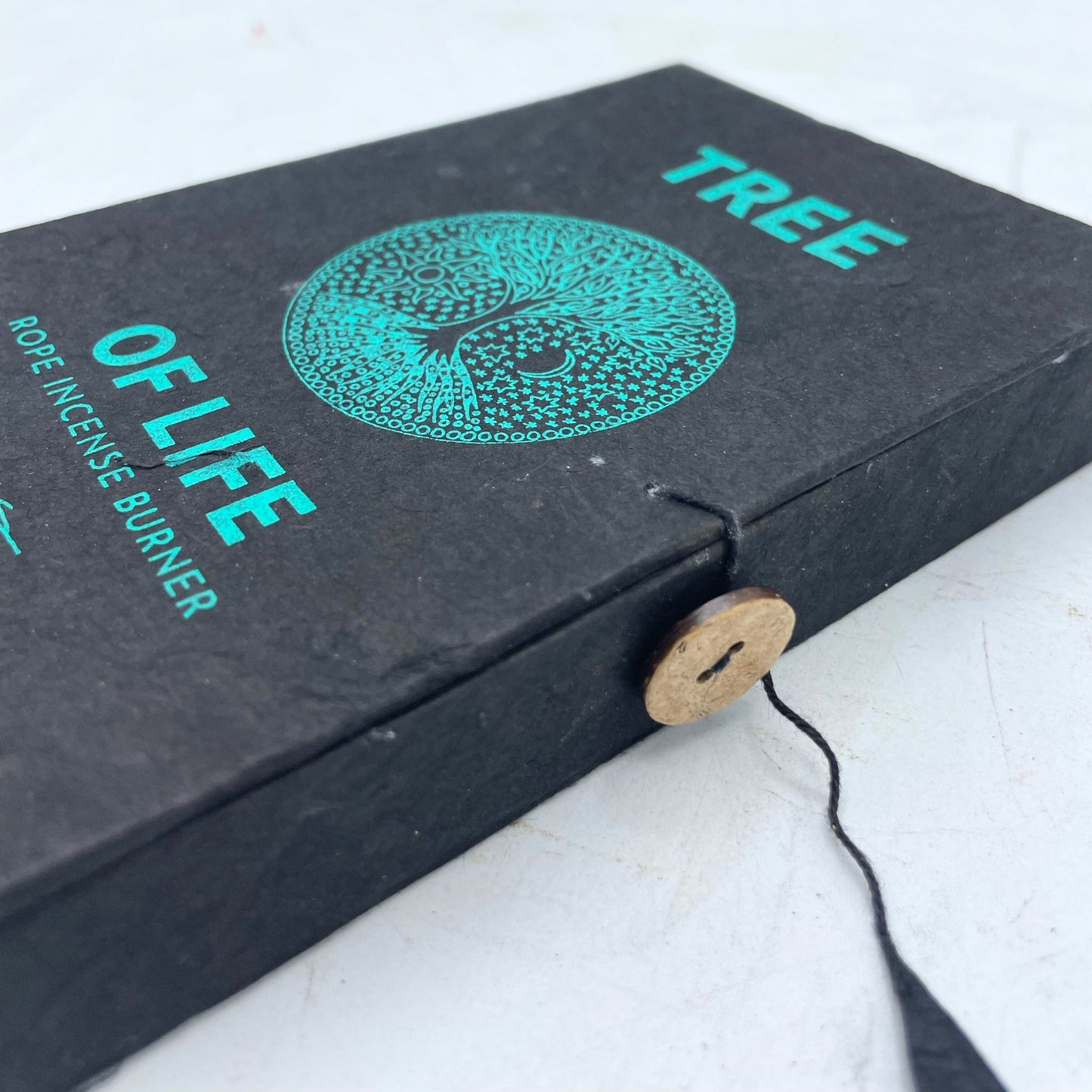 Rope Incense and Silver Plated Holder Set - Tree of Life - Vivid Aromas UK