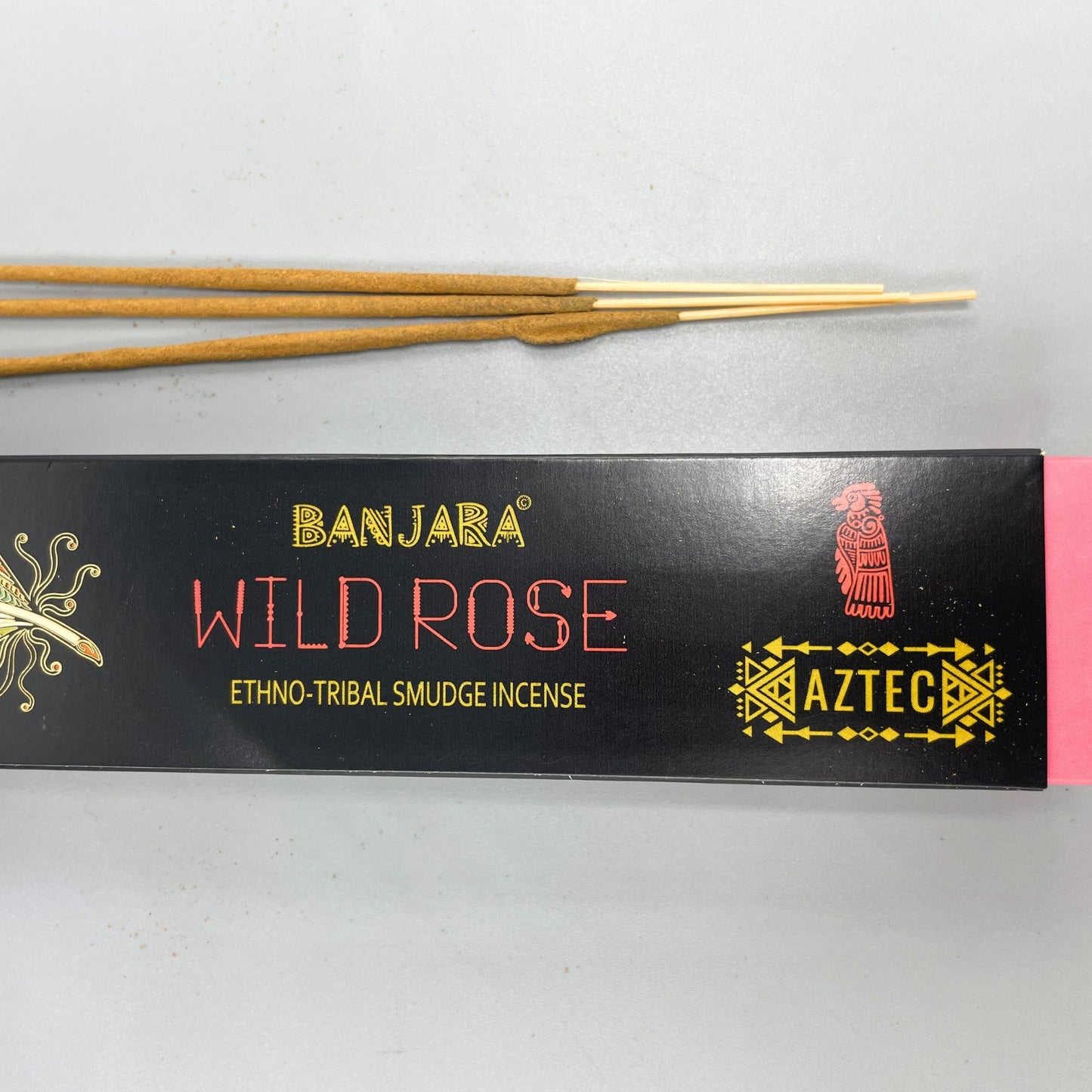 Banjara Tribal Smudge Incense - Wild Rose - Vivid Aromas UK