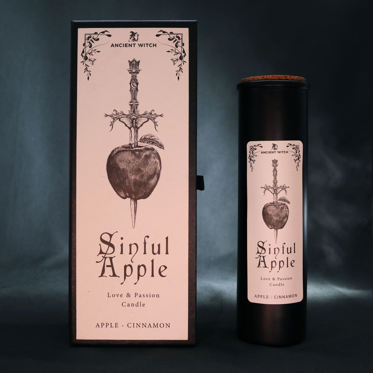 Ancient Witch Ritual Candles - Sinful Apple - Vivid Aromas UK