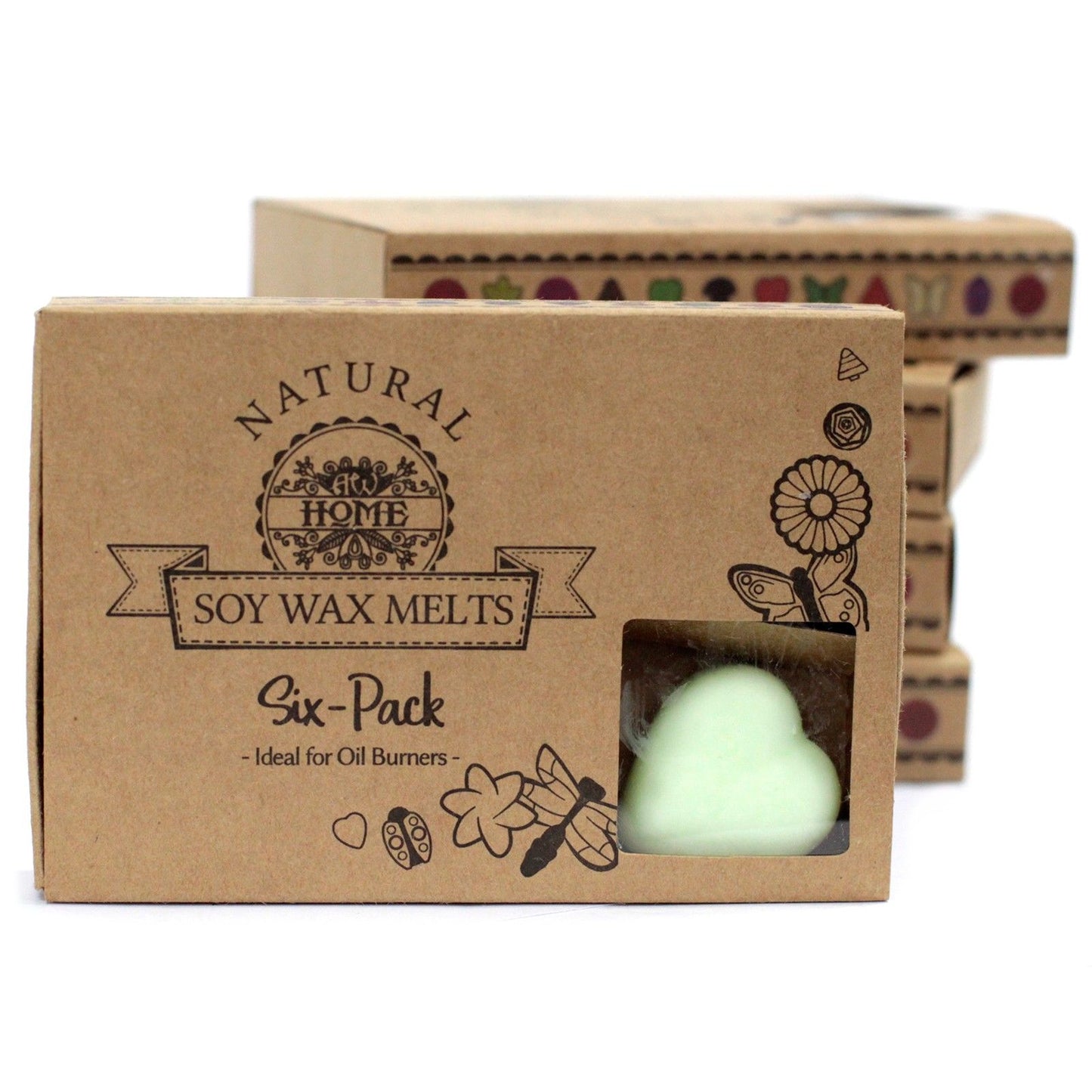 Box of 6 Wax Melts - Dark Sandalwood - Vivid Aromas UK