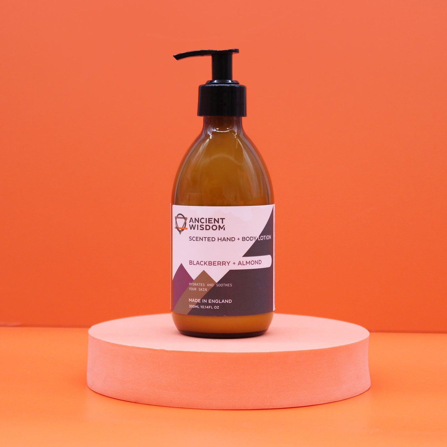 Blackberry & Almond Lotion 300ml - Vivid Aromas UK