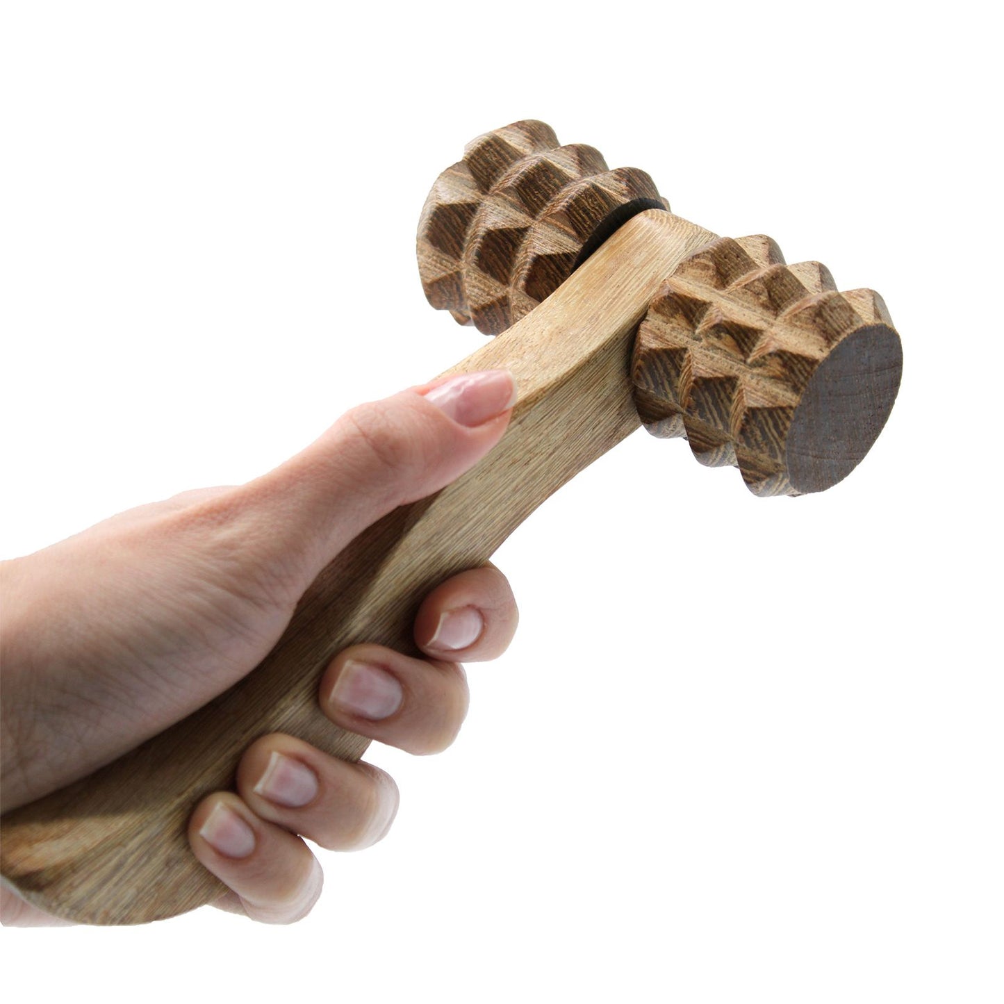 Massage Tool - Ribbed Hand Roller - Vivid Aromas UK