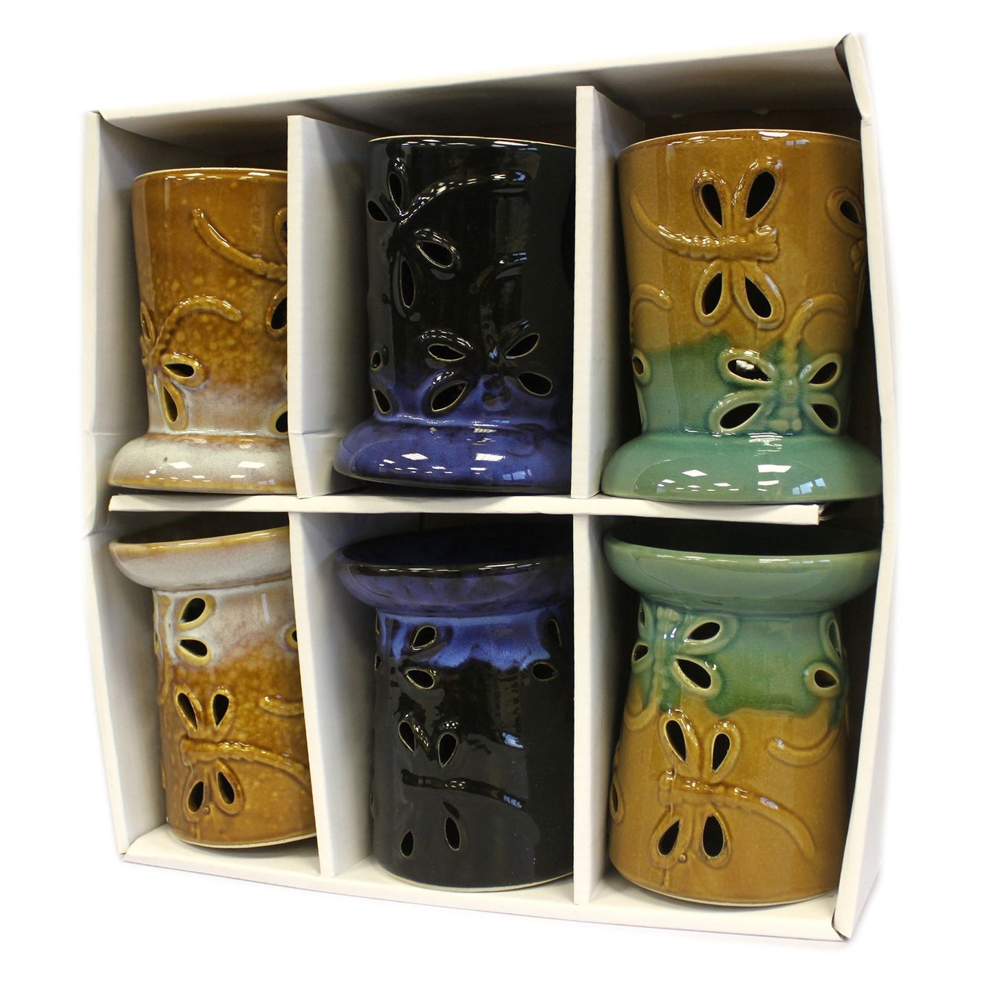 Classic Rustic Oil Burner - Dragonfly (assorted) - Vivid Aromas UK