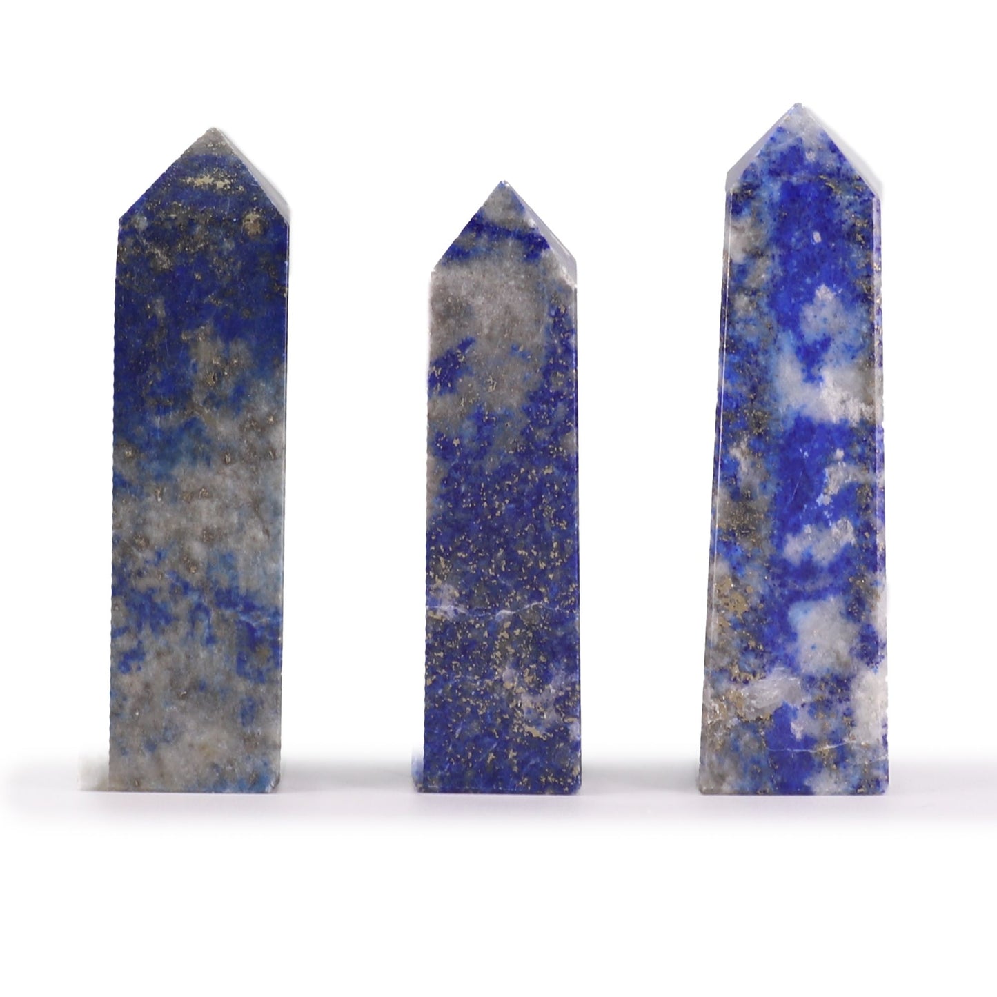 Gemstone Obelisk Point approx 5cm - Afghan Lapis - Vivid Aromas UK