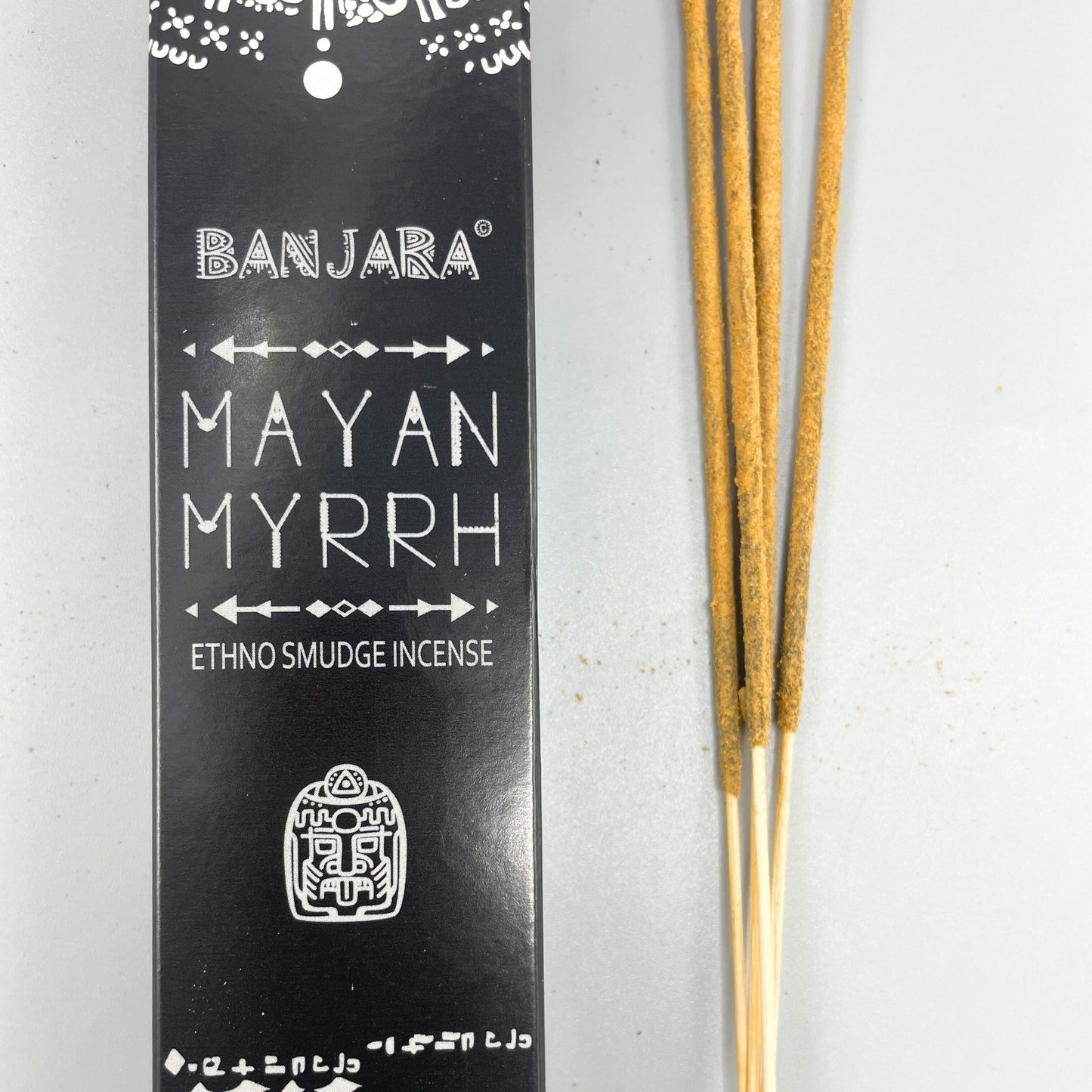 Banjara Tribal Smudge Incense - Mayan Myrrh - Vivid Aromas UK