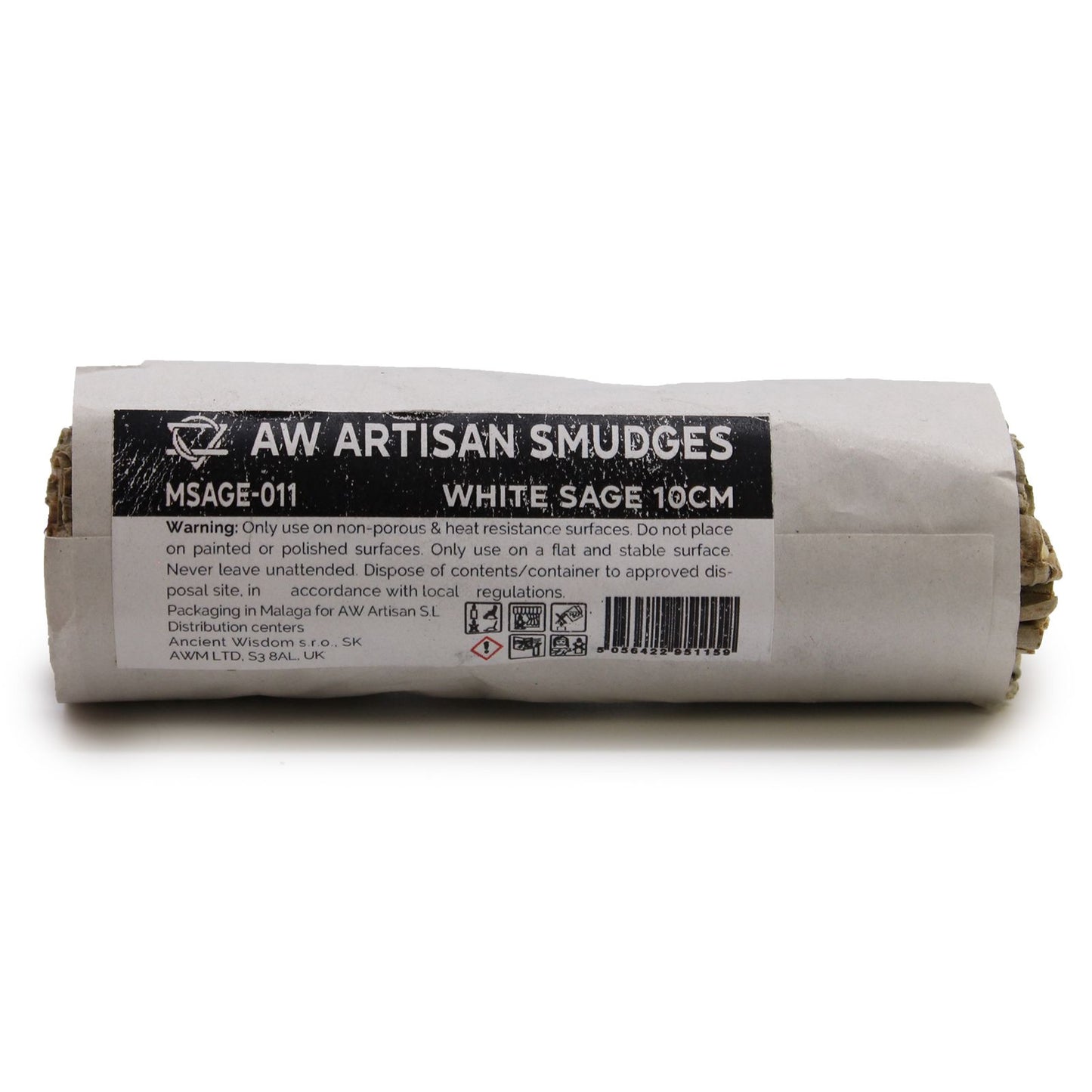 Smudge Stick - White Sage 10cm - Vivid Aromas UK