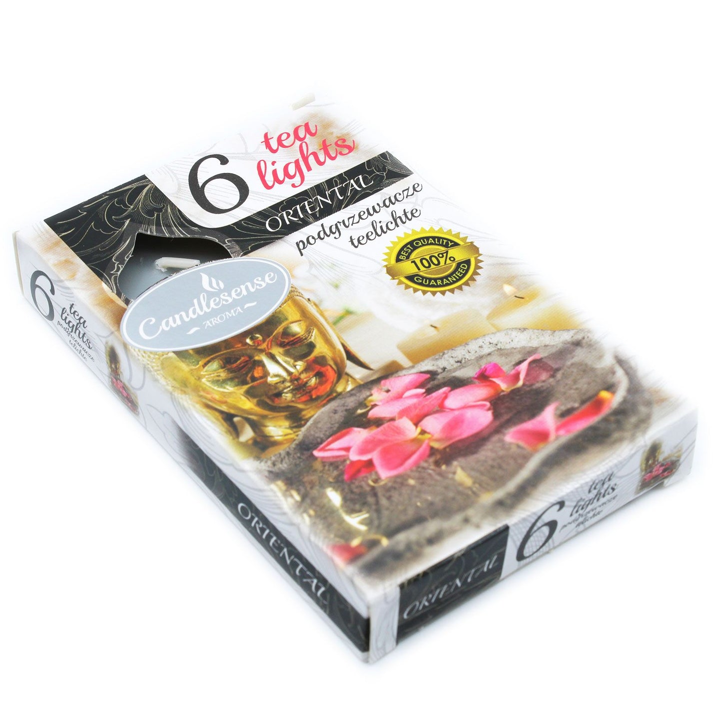 Set of 6 Scented Tealights - Oriental - Vivid Aromas UK