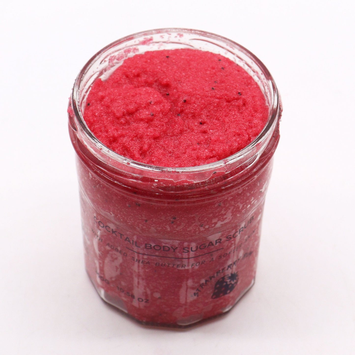 Fragranced Sugar Body Scrub - Strawberry Rum 300g - Vivid Aromas UK