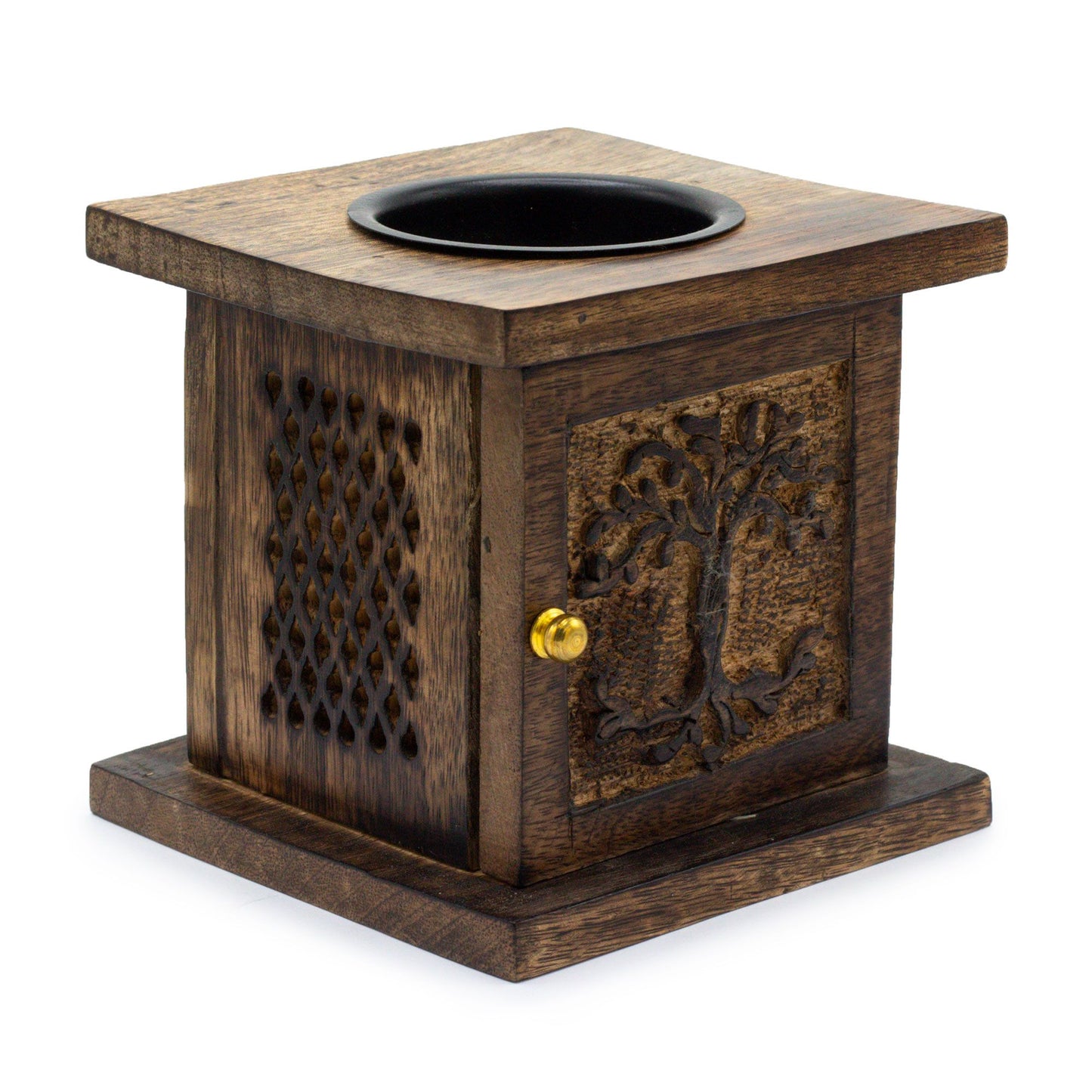 Large Mango Box Burner - Tree of life - Vivid Aromas UK