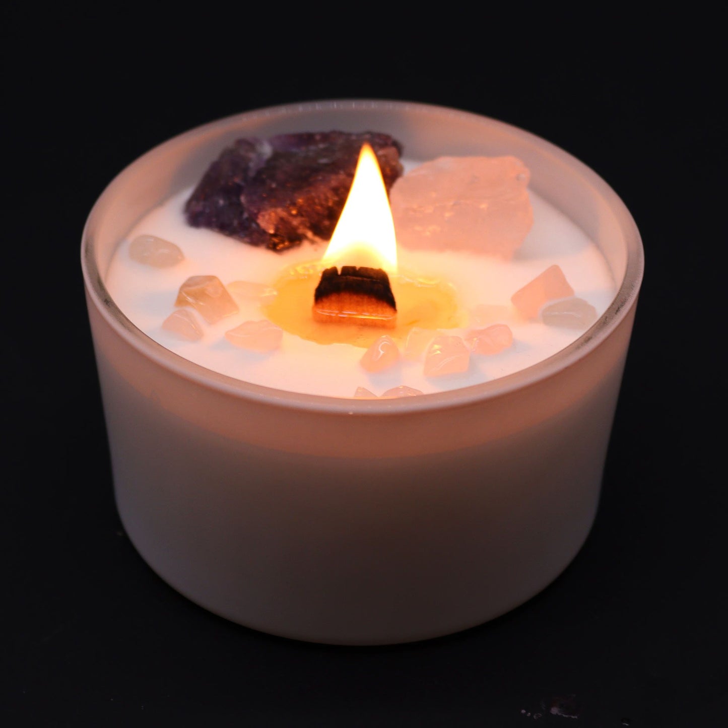 Chakra Crystal Candles - Third Eye Chakra - Vivid Aromas UK