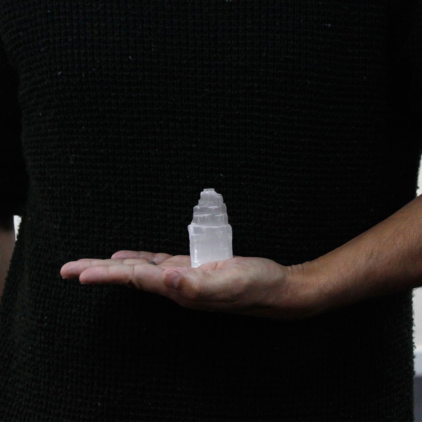 Natural Selenite Tower - 5 cm - Vivid Aromas UK