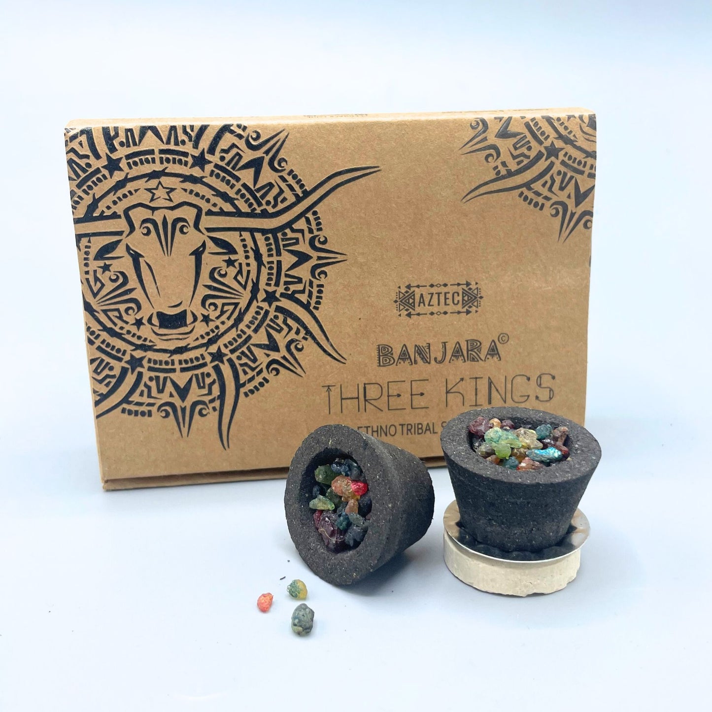 Banjara Resin Cups - Three Kings - Vivid Aromas UK