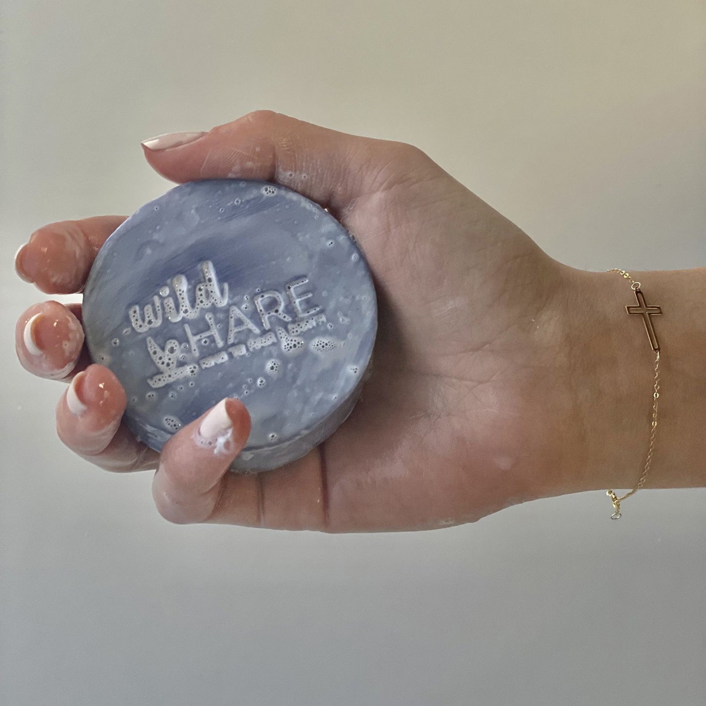 Wild Hare Solid Shampoo 60g - Hairy Coconut - Vivid Aromas UK