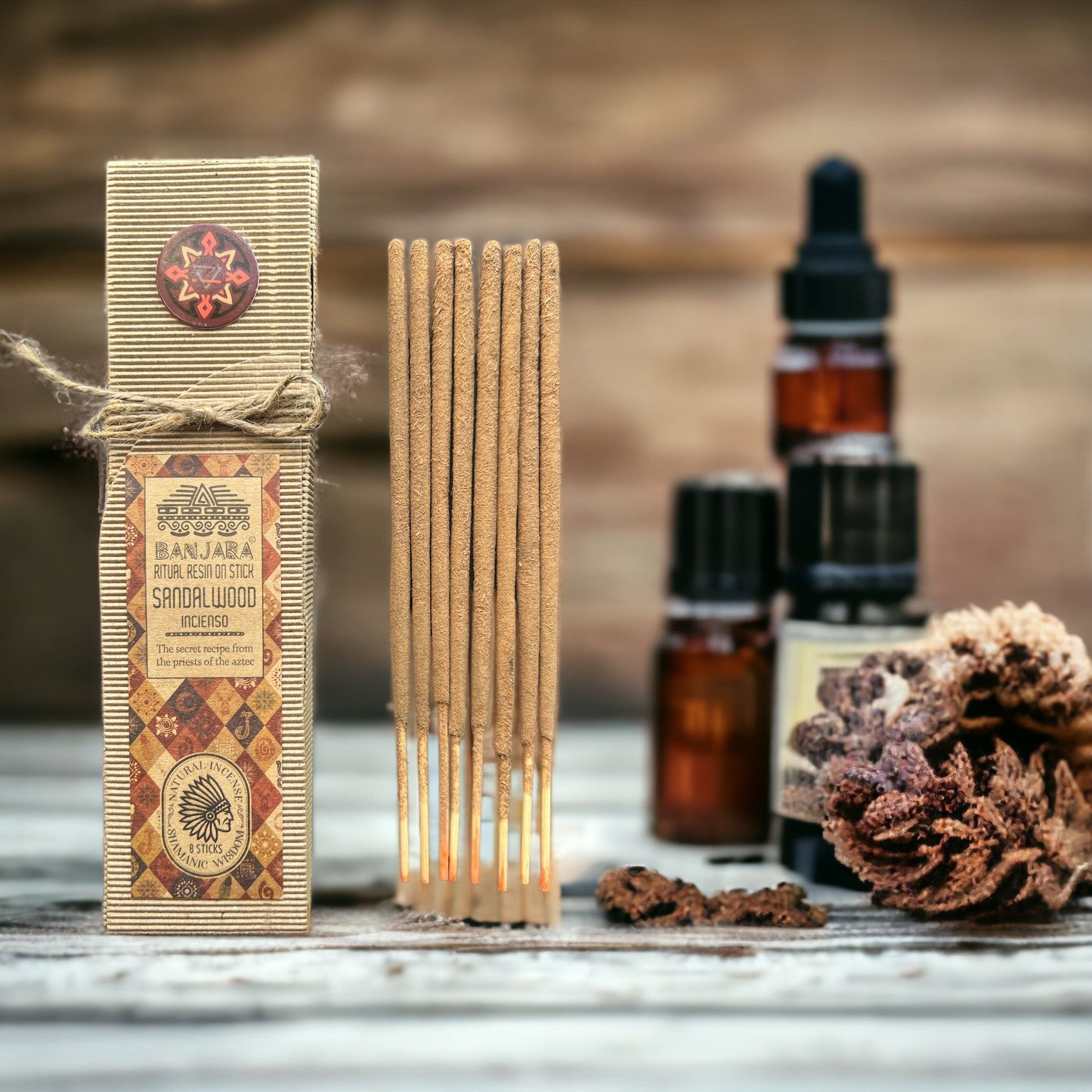 Ritual Resin on Stick - Sandalwood - Vivid Aromas UK