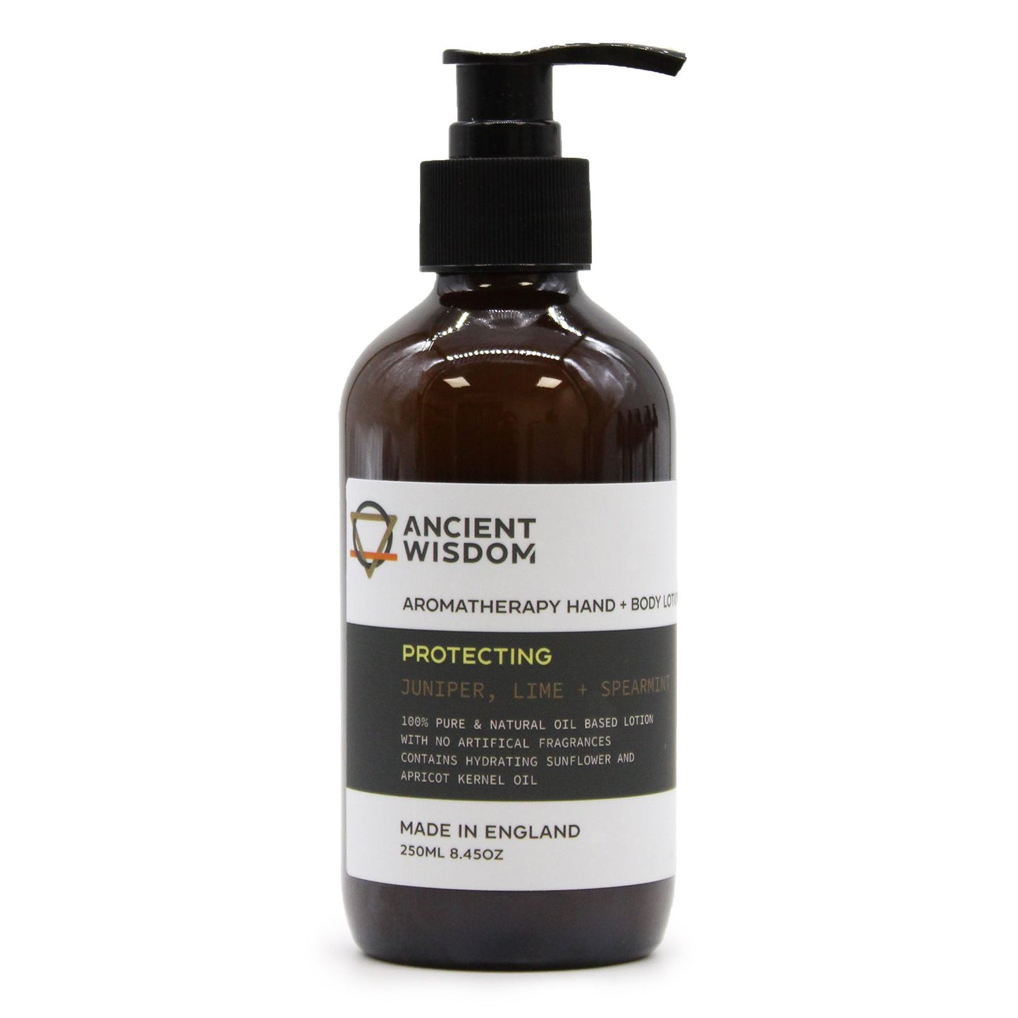 Juniper, Lime & Spearmint Hand & Body Lotion 250ml - Vivid Aromas UK