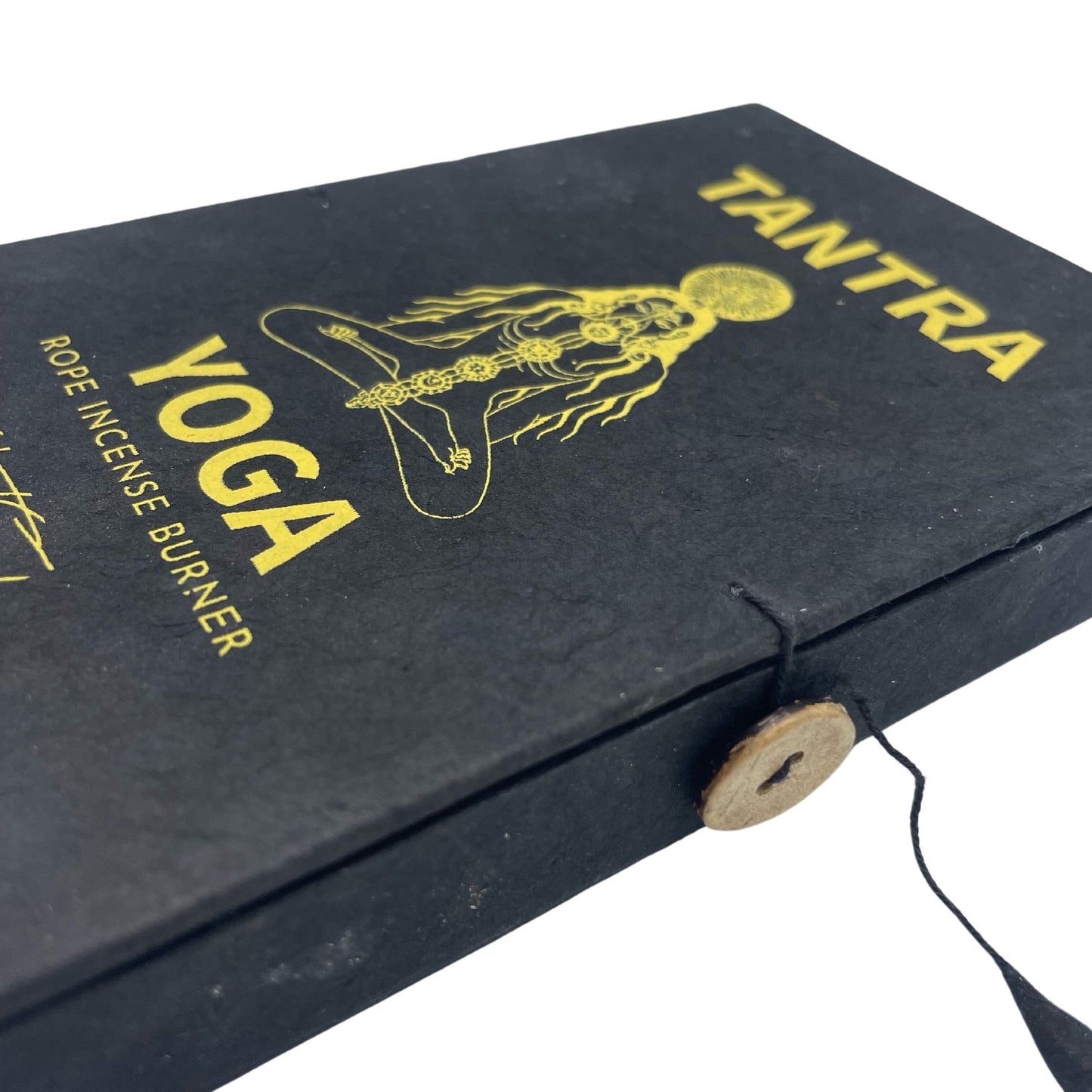 Rope Incense and Silver Plated Holder Set - Tantra Yoga - Vivid Aromas UK