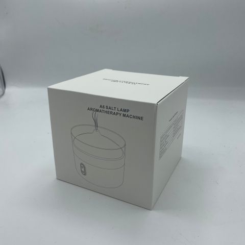 Himalayan Salt Aroma Diffuser - Night Light - USB-C - Flame Effect ( salt included)