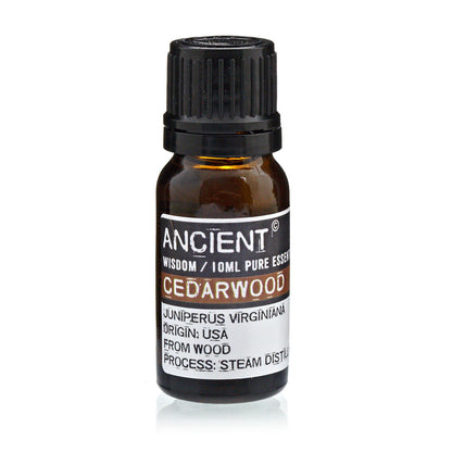 Cedarwood Virginian Essential Oil - 10 ml - Vivid Aromas UK