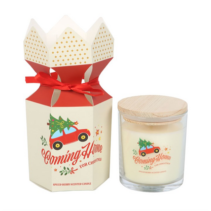 Coming Home for Christmas Spiced Berry Candle