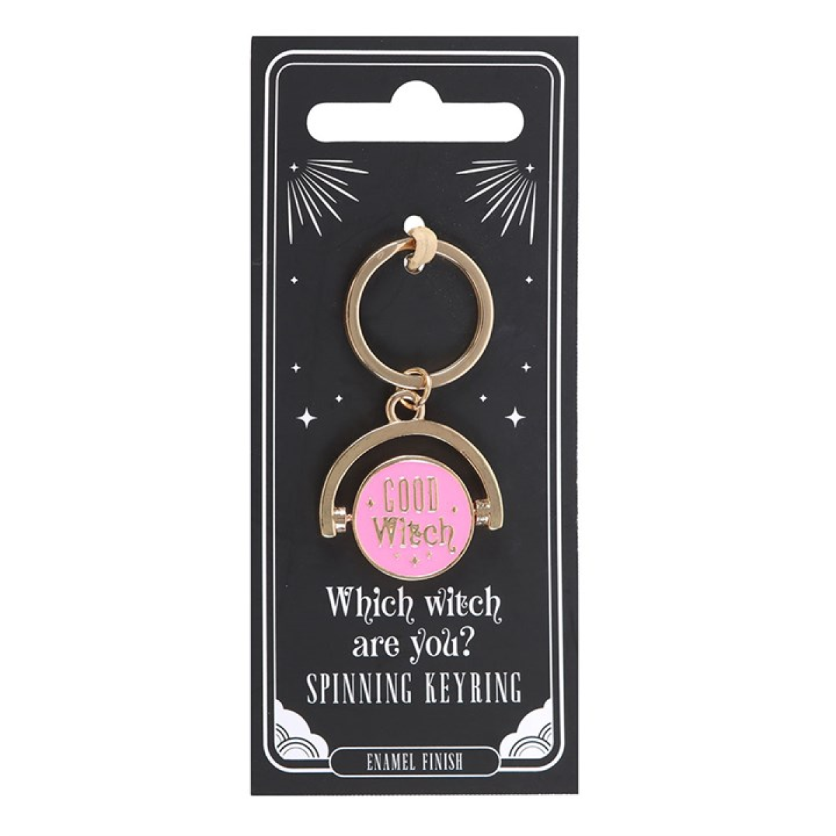 Which Witch Are You Spinning Keyring - Vivid Aromas UK