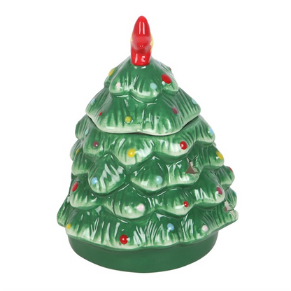 Nostalgic Christmas Tree Shaped Ceramic Oil Burner