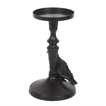 Mystic Raven Pillar Candle Holder - Vivid Aromas UK