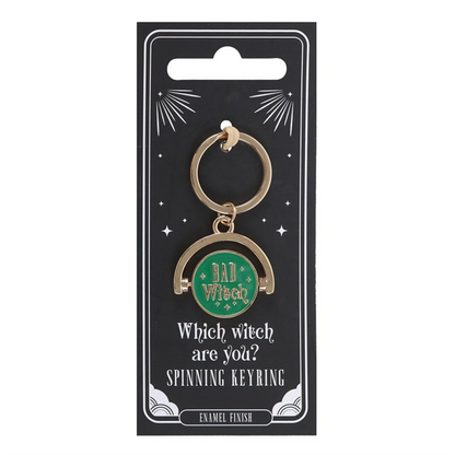 Which Witch Are You Spinning Keyring - Vivid Aromas UK