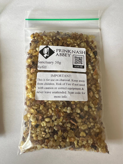 6 x 50g Refill Bags Genuine Prinknash Abbey Resin Incense - CritchCorp Retail & Wholesale