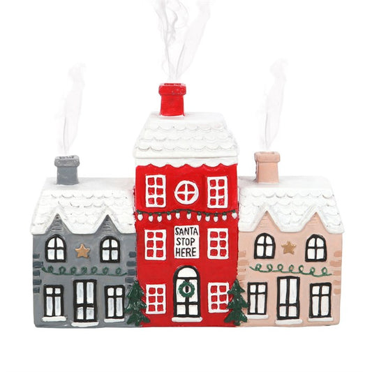 Christmas Village Incense Cone Holder - Vivid Aromas UK