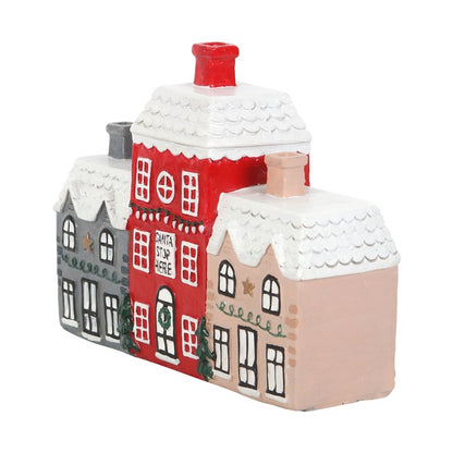 Christmas Village Incense Cone Holder - Vivid Aromas UK