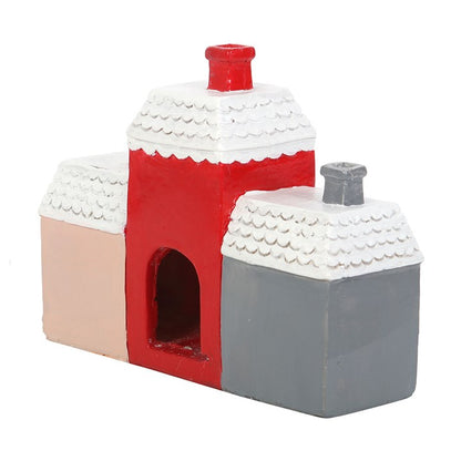 Christmas Village Incense Cone Holder - Vivid Aromas UK