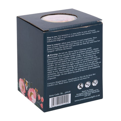 Large Blooming Lovely Wax Melt Burner Gift Set