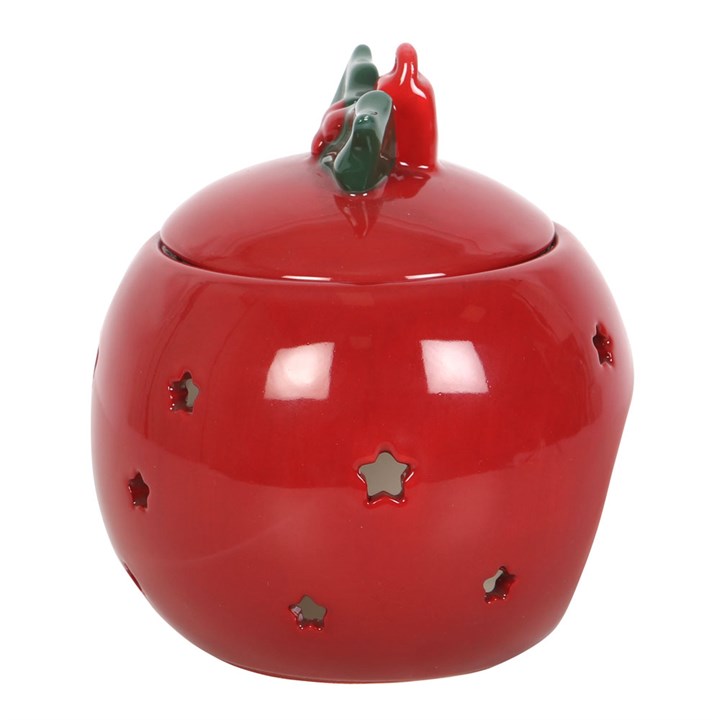 Red Bauble Oil Burner - Vivid Aromas UK