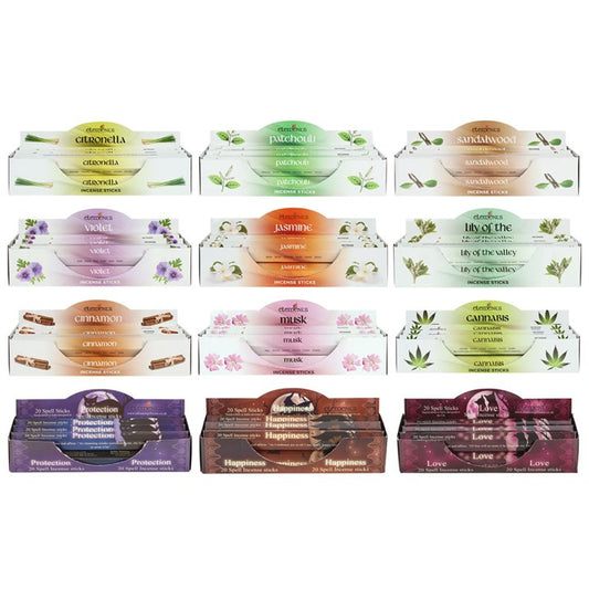 Bestselling Elements Incense Sticks Bundle - Vivid Aromas UK