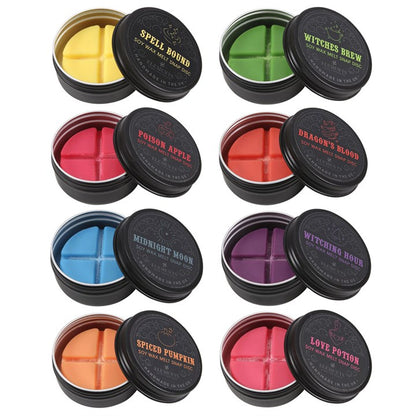 Set of 8 Gothic Wax Melt Snap Discs - Vivid Aromas UK