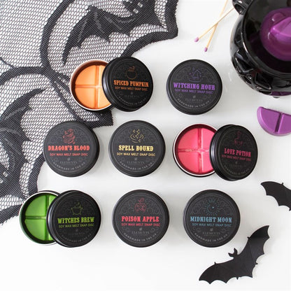 Set of 8 Gothic Wax Melt Snap Discs - Vivid Aromas UK