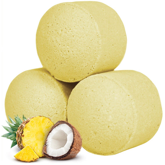1.3Kg Box of Chill Pills (Mini Bath Bombs) - Pinacolada - Vivid Aromas UK